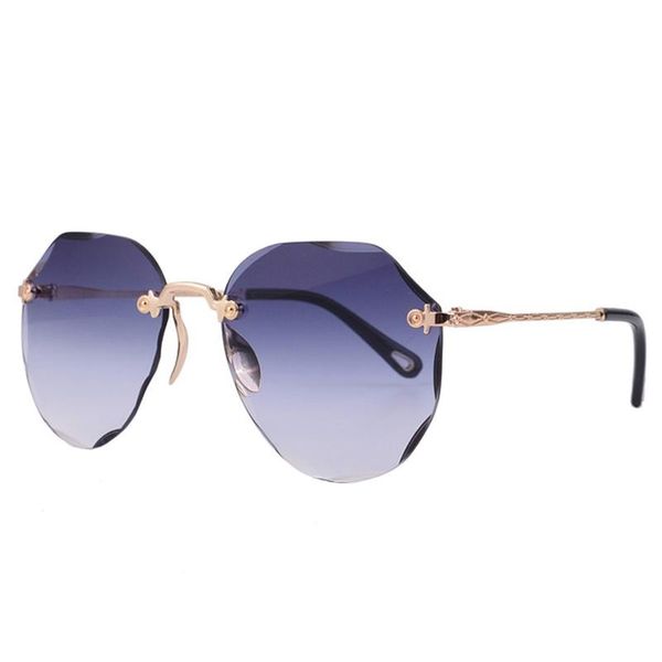 sunglasses ray beim brand 2021 fashion design vintage rimless pilot women men retro cutting lens gradient sun glasses uv400, White;black
sunglasses ray beim brand 2021 fashion design vintage rimless pilot women men retro cutting lens gradient sun glasses uv400, White;black