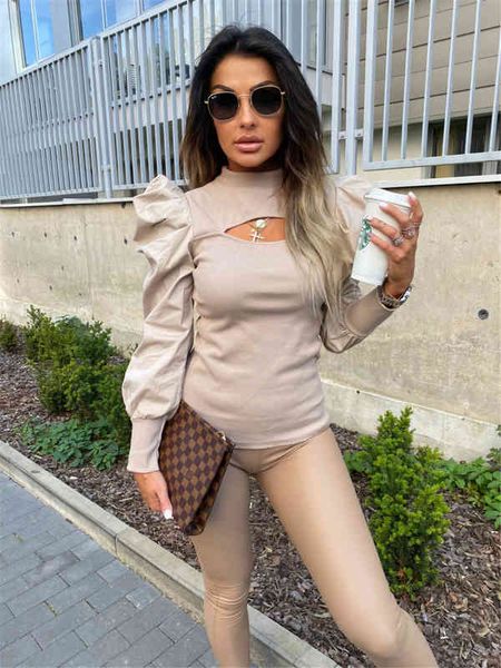 Fashion Streetwear Solid Color T-shirts For Women Hollow Out Design O-neck Long Sleeve Spring Autumn Slim Pullovers Top, White
Fashion Streetwear Solid Color T-shirts For Women Hollow Out Design O-neck Long Sleeve Spring Autumn Slim Pullovers Top, White