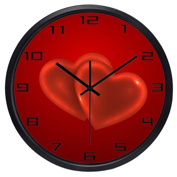 wall clocks red heart clock style non-ticking love simple design originality color super quiet watch
wall clocks red heart clock style non-ticking love simple design originality color super quiet watch
