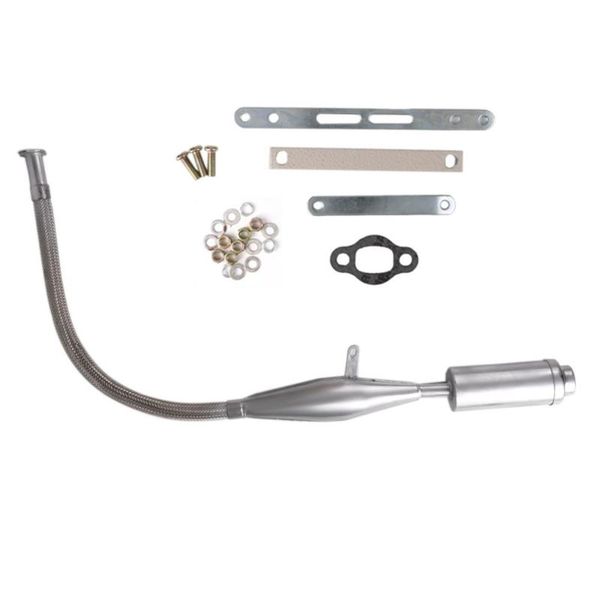 manifold & parts all black silver viper flexible muffler pipe for 80cc bike gas engine motor
manifold & parts all black silver viper flexible muffler pipe for 80cc bike gas engine motor