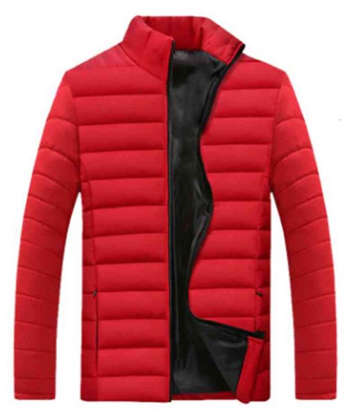 winter men down jacket thickened cotton padded leisure stand collar youth warm slim fit, Black
winter men down jacket thickened cotton padded leisure stand collar youth warm slim fit, Black