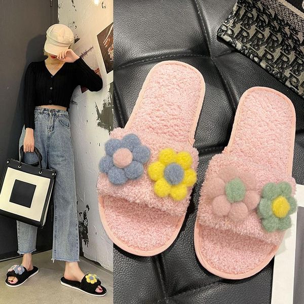 slippers 2021 fashion women home indoor plush autumn winter female flat shoes ladies comfortable fur floret, Black
slippers 2021 fashion women home indoor plush autumn winter female flat shoes ladies comfortable fur floret, Black