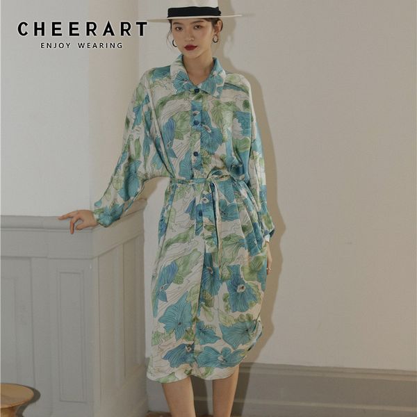 fall hand painted plus size long shirt dress women floral loose button up collar batwing sleeve fashion 210427, Black;gray
fall hand painted plus size long shirt dress women floral loose button up collar batwing sleeve fashion 210427, Black;gray