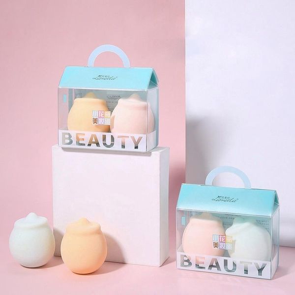 sponges, applicators & cotton 2 pc of makeup eggs small vase soaked in water large puff q elastic soft put on wet and dry
sponges, applicators & cotton 2 pc of makeup eggs small vase soaked in water large puff q elastic soft put on wet and dry