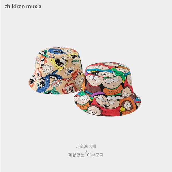 version random printing of double-sided children's fisherman cartoon autumn winter double-layer basin baby hat
version random printing of double-sided children's fisherman cartoon autumn winter double-layer basin baby hat