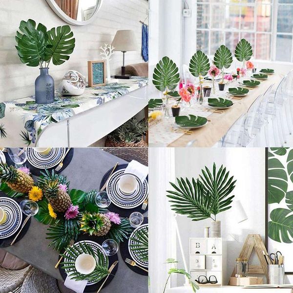 pcs 2 kinds large artificial palm leaves faux tropical plant monstera for hawaiian luau party jungle bea decorative flowers & wreaths
pcs 2 kinds large artificial palm leaves faux tropical plant monstera for hawaiian luau party jungle bea decorative flowers & wreaths