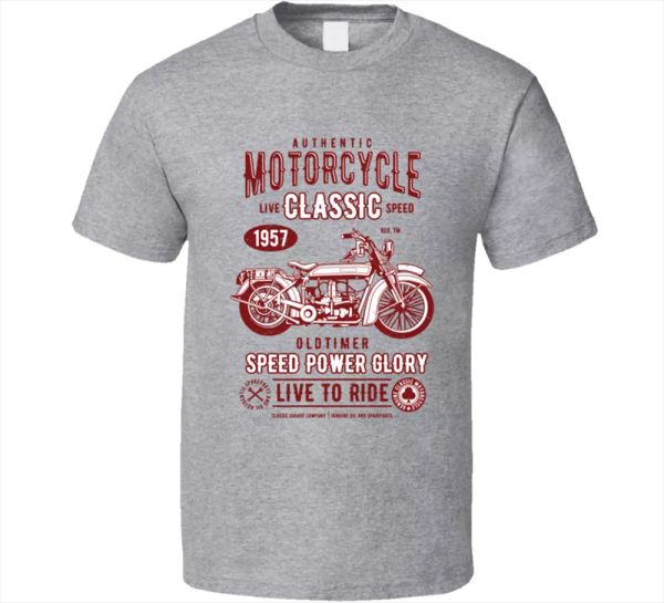 motorcycle classic tee, speed power retro live biker racing men's t-shirt new, White;black
motorcycle classic tee, speed power retro live biker racing men's t-shirt new, White;black
