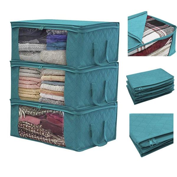 foldable comforter storage bag household clothing box dustproof non-woven quilt socks wardrobe organizer bags
foldable comforter storage bag household clothing box dustproof non-woven quilt socks wardrobe organizer bags