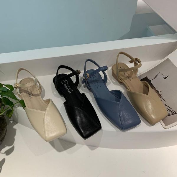 sandals square toe modern women slippers buckle strap sandalias summer grandma shoes woman low heels cover sandales femme, Black
sandals square toe modern women slippers buckle strap sandalias summer grandma shoes woman low heels cover sandales femme, Black