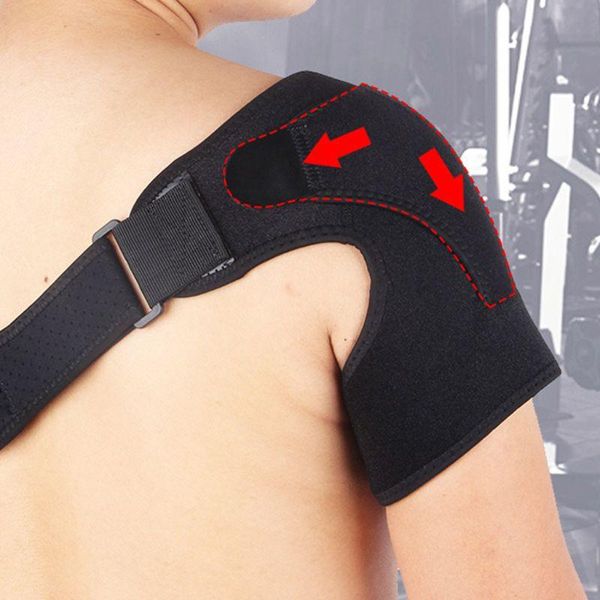 shoulder brace sbr strap band rotator cuff support adjustable belt sleeve 875d elbow & knee pads, Black;gray
shoulder brace sbr strap band rotator cuff support adjustable belt sleeve 875d elbow & knee pads, Black;gray