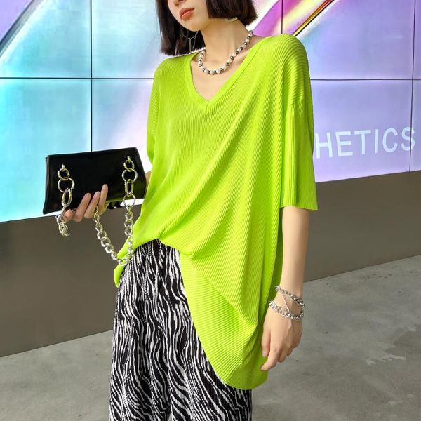 women's t-shirt xuxi v-neck women 2021 summer thin loose european style fashion short sleeve t shirt e1763, White
women's t-shirt xuxi v-neck women 2021 summer thin loose european style fashion short sleeve t shirt e1763, White