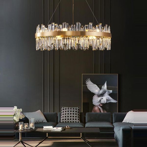 chandeliers led luxury crystal round oval designer chandelier lighting lustre hanging lamps suspension luminaire lampen for dinning room
chandeliers led luxury crystal round oval designer chandelier lighting lustre hanging lamps suspension luminaire lampen for dinning room