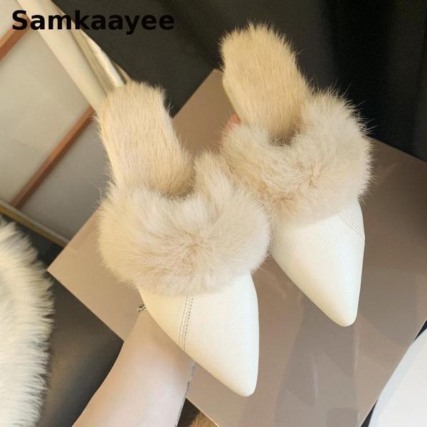 size 35-39 women slippers winter femmes pu leather home shoes 3.5cm heels pointed toe cotton slip on warm zapatos footwear y40, Black
size 35-39 women slippers winter femmes pu leather home shoes 3.5cm heels pointed toe cotton slip on warm zapatos footwear y40, Black