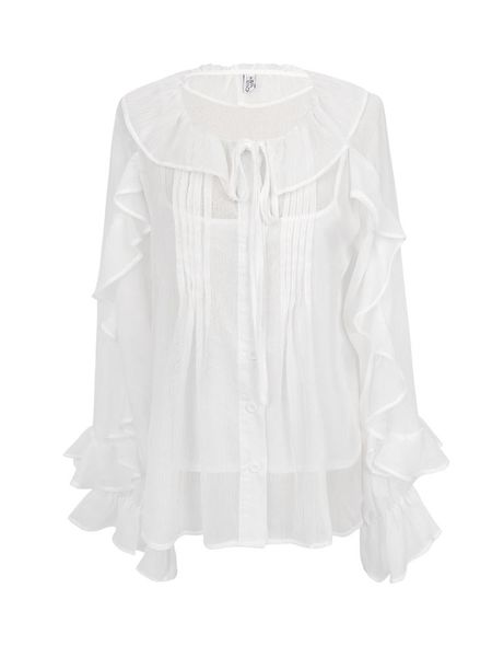 women's blouses & shirts white loose chiffon blouse korean long sleeve ruffled trumpet autumn winter ropa para mujer ef50cb
women's blouses & shirts white loose chiffon blouse korean long sleeve ruffled trumpet autumn winter ropa para mujer ef50cb