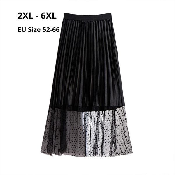 dresses fashion women plus size 6xl 5xl 4xl 3xl 2xl long skirts female elastic high waist black maxi mujer vintage pleated skirt, Black;gray
dresses fashion women plus size 6xl 5xl 4xl 3xl 2xl long skirts female elastic high waist black maxi mujer vintage pleated skirt, Black;gray
