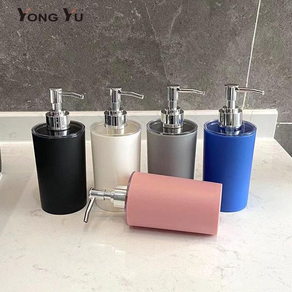 liquid soap dispenser 320ml plastic dispensers solid color lotion storage bottle bathroom accessories
liquid soap dispenser 320ml plastic dispensers solid color lotion storage bottle bathroom accessories