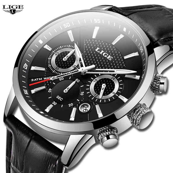 lige fashion mens watches brand luxury waterproof military chronograph sport quartz wrist watch men clock male reloj hombre, Silver
lige fashion mens watches brand luxury waterproof military chronograph sport quartz wrist watch men clock male reloj hombre, Silver