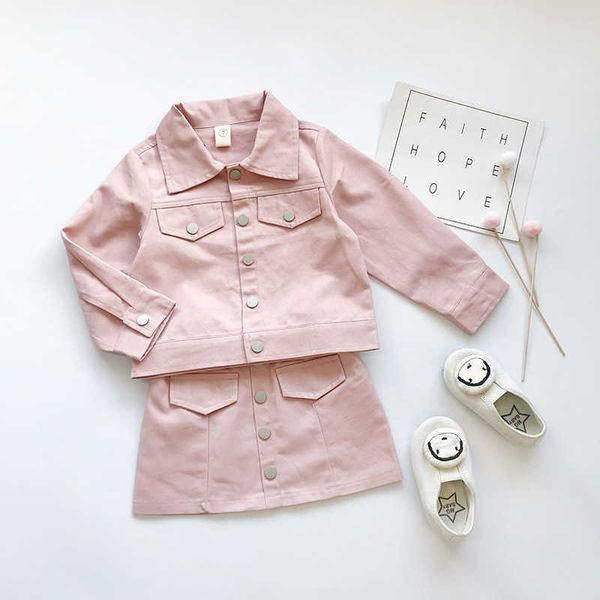 spring and autumn baby girls fashion clothes sets kids long sleeve + denim skirts 2pcs suit clothing for children p0831, White
spring and autumn baby girls fashion clothes sets kids long sleeve + denim skirts 2pcs suit clothing for children p0831, White