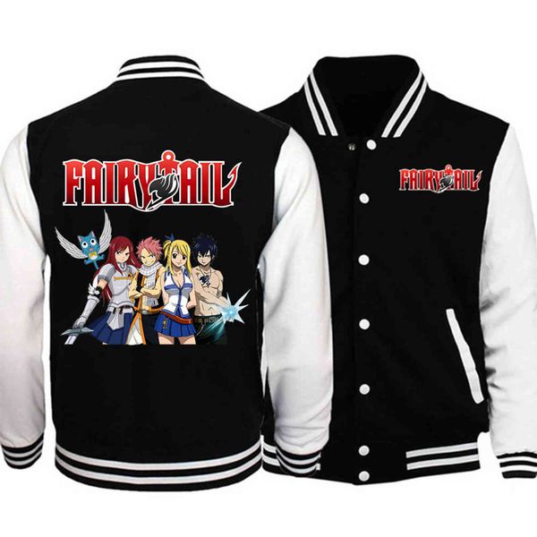 anime fairy tail woman man baseball jacket boys girls streetwear casual sweatshirt fleece jacket coat y1109, Black
anime fairy tail woman man baseball jacket boys girls streetwear casual sweatshirt fleece jacket coat y1109, Black
