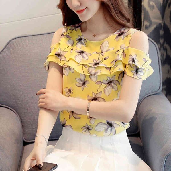 hollow out off shoulder cropped women short sleeve flower printed blouses casual ruffle blouses fashion pink 956i5 210420, White
hollow out off shoulder cropped women short sleeve flower printed blouses casual ruffle blouses fashion pink 956i5 210420, White