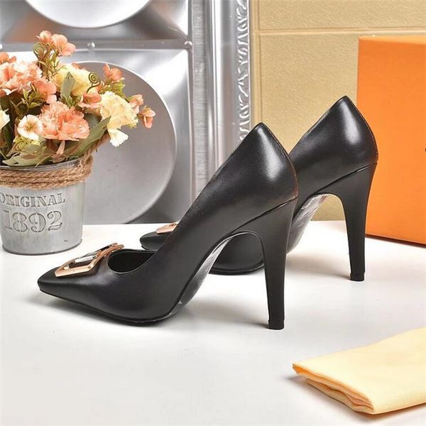 dress shoes fashion women's ladies high heels pumps leather woman good quality shoe l21810, Black
dress shoes fashion women's ladies high heels pumps leather woman good quality shoe l21810, Black
