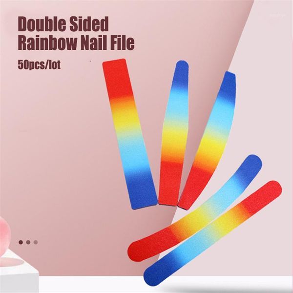50pcs rainbow nail file buffer 100/180 sandpaper art tools for manicure care polishing double sided pedicure accessories files1
50pcs rainbow nail file buffer 100/180 sandpaper art tools for manicure care polishing double sided pedicure accessories files1