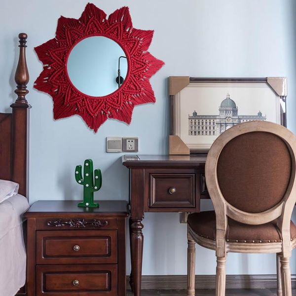 mirrors bathroom vintage macrame big shower make up mirror home bedroom wine red boho hanging wall for living room
mirrors bathroom vintage macrame big shower make up mirror home bedroom wine red boho hanging wall for living room
