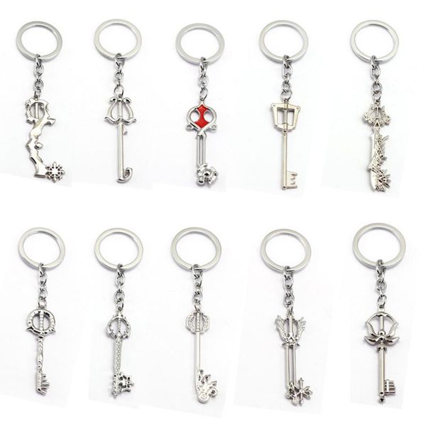 keychains kingdom hearts keyblade metal keychain game jewelry accessories sora figure cosplay toy gifts, Silver
keychains kingdom hearts keyblade metal keychain game jewelry accessories sora figure cosplay toy gifts, Silver