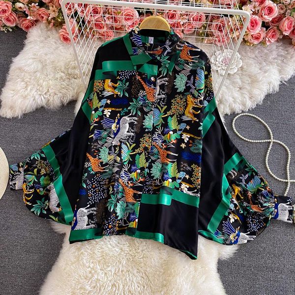 women's blouses & shirts spring temperament of restoring ancient ways is the big yards loose belly shirt printing bat sleeve female, White
women's blouses & shirts spring temperament of restoring ancient ways is the big yards loose belly shirt printing bat sleeve female, White