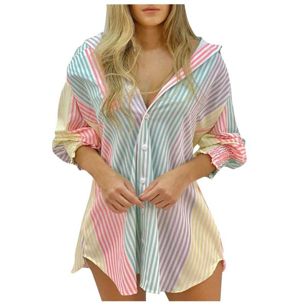 women's blouses & shirts fashion womens and slim slimming buttoned blouse shirt lapel long-sleeved printed blusas mujer de moda 2021, White
women's blouses & shirts fashion womens and slim slimming buttoned blouse shirt lapel long-sleeved printed blusas mujer de moda 2021, White