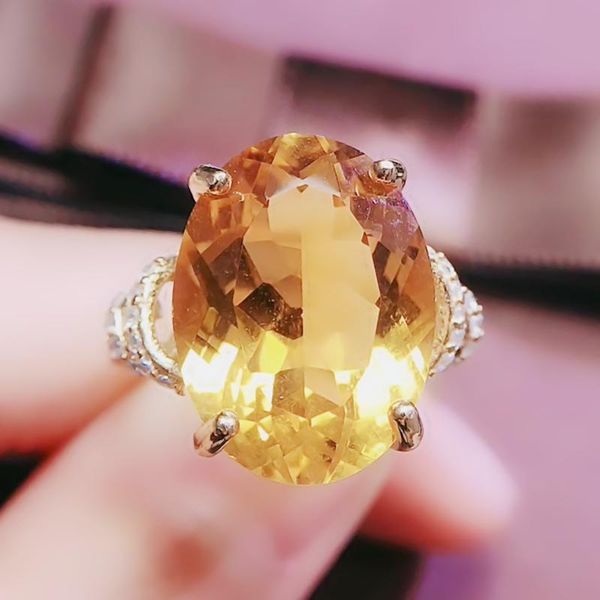 cluster rings per jewelry natural real citrine oval big ring 12*16mm 11ct gemstone 925 sterling silver q2042614, Golden;silver
cluster rings per jewelry natural real citrine oval big ring 12*16mm 11ct gemstone 925 sterling silver q2042614, Golden;silver