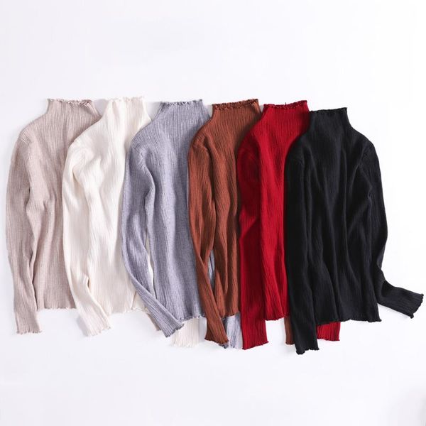 women's sweaters women knitted sweater sweet high elasticity slim fitness female jumper 2021 design pullover, White;black
women's sweaters women knitted sweater sweet high elasticity slim fitness female jumper 2021 design pullover, White;black