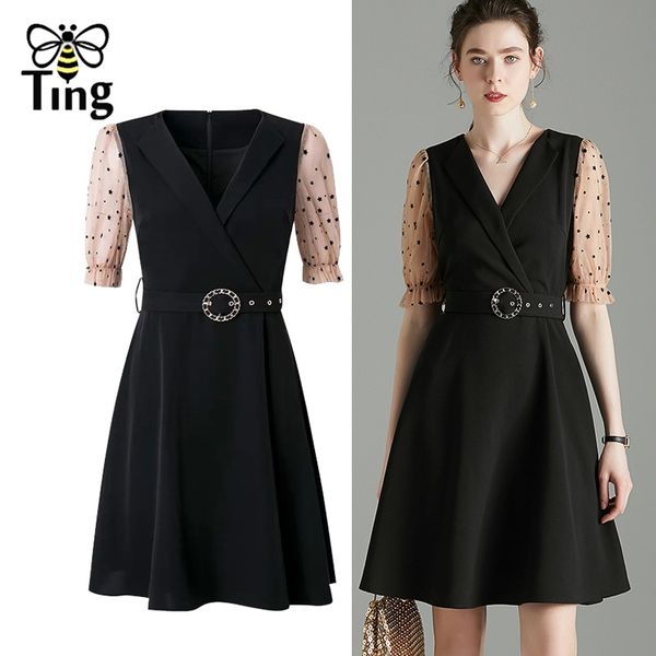 vintage elegant black a line dress polka dot puff sleeve summer casual soft girl street chic vestidos plus size 210513, Black;gray
vintage elegant black a line dress polka dot puff sleeve summer casual soft girl street chic vestidos plus size 210513, Black;gray