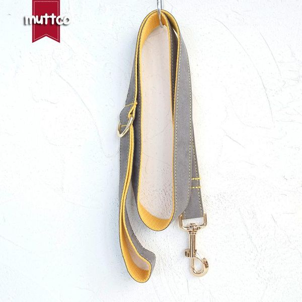 dog collars & leashes muttco retailing self-design collar gray cover yellow handmade poly satin and nylon grey leash udc026j
dog collars & leashes muttco retailing self-design collar gray cover yellow handmade poly satin and nylon grey leash udc026j