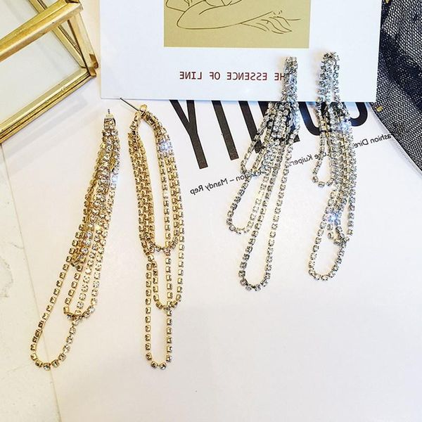 online celebrity with cold wind long tassel female 2021 tide earrings korean temperament summer stud, Golden;silver
online celebrity with cold wind long tassel female 2021 tide earrings korean temperament summer stud, Golden;silver
