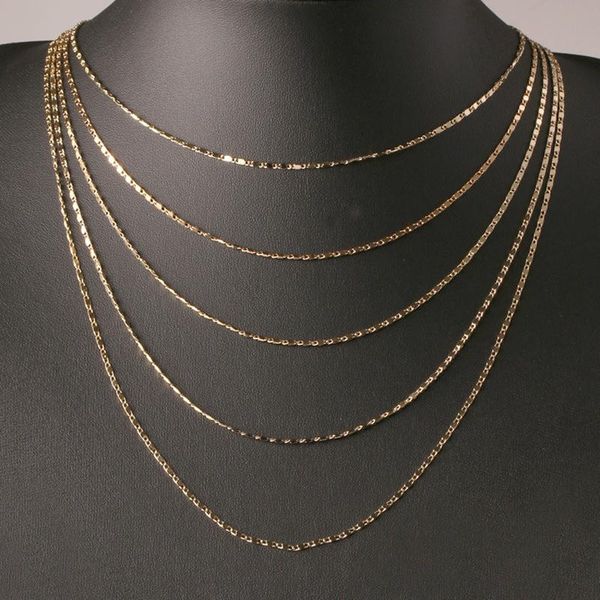 chains 18kgp gold 2mm 40/45/50 55/60/65/70/75cm women necklace jewelry accessories chain for charm pendants men's, Silver
chains 18kgp gold 2mm 40/45/50 55/60/65/70/75cm women necklace jewelry accessories chain for charm pendants men's, Silver