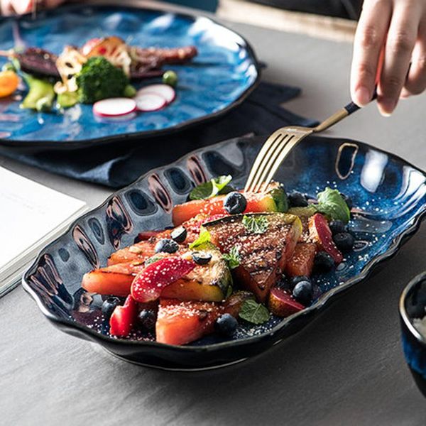 dishes & plates japanese-style ceramic plate set, deep dish combination, home creative simple dinner plate, irregular kiln tableware
dishes & plates japanese-style ceramic plate set, deep dish combination, home creative simple dinner plate, irregular kiln tableware