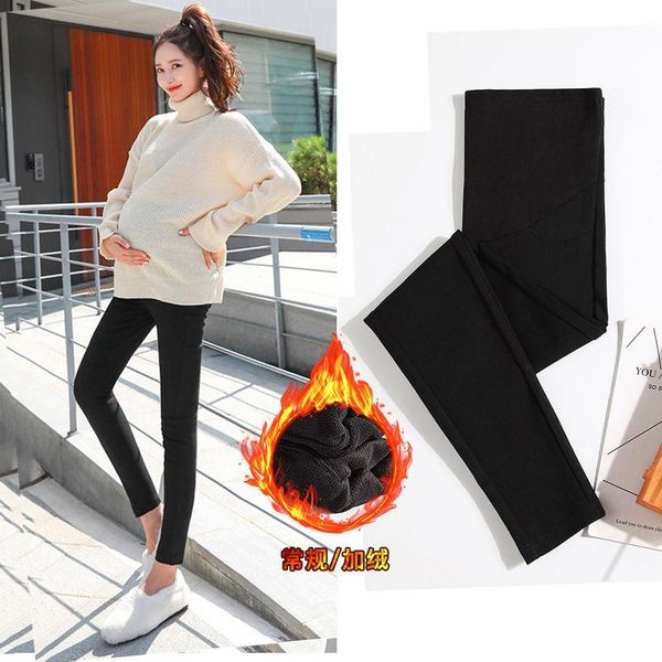 autumn winter thick woolen maternity pants elastic waist belly straight casual clothes for pregnant women ol pregnancy pant bottoms, White
autumn winter thick woolen maternity pants elastic waist belly straight casual clothes for pregnant women ol pregnancy pant bottoms, White