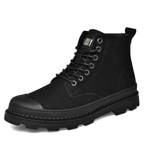 boots manley arty winter velvet men genuine leather ankle shoes fur snow military for botas, Black
boots manley arty winter velvet men genuine leather ankle shoes fur snow military for botas, Black