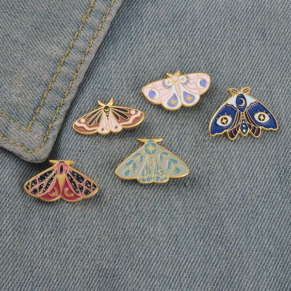 women insect series clothes brooches butterfly moth model drop oil pins european alloy moon eye enamel cowboy backpack badge jewelry accesso, Gray
women insect series clothes brooches butterfly moth model drop oil pins european alloy moon eye enamel cowboy backpack badge jewelry accesso, Gray