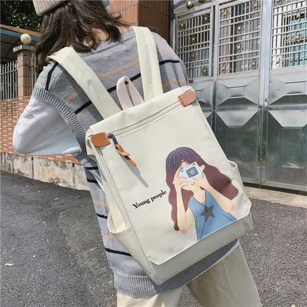 backpack 2021 school bag female high student junior girl large capacity college art
backpack 2021 school bag female high student junior girl large capacity college art