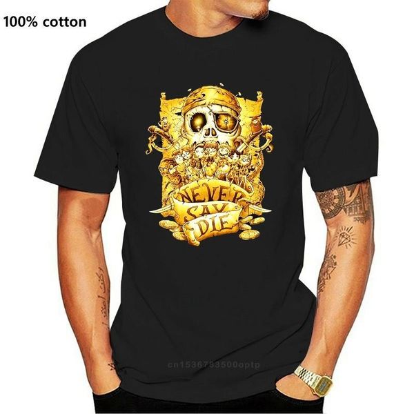 men's t-shirts goonies cartoon kids never say die t shirt short sleeves fashion t-shirt men clothing, White;black
men's t-shirts goonies cartoon kids never say die t shirt short sleeves fashion t-shirt men clothing, White;black
