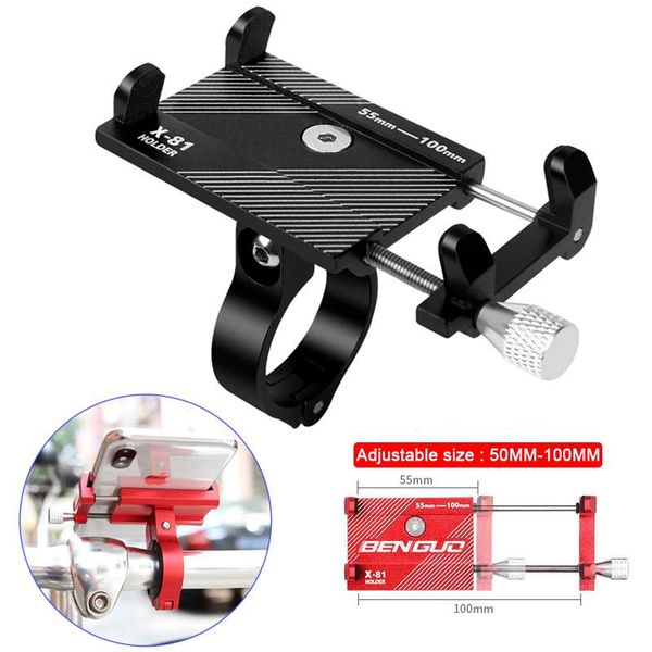 cell phone mounts & holders aluminum alloy bike holder mobile support motorcycle stand for 3.5'' - 6.8" smartphone xs s10 s9
cell phone mounts & holders aluminum alloy bike holder mobile support motorcycle stand for 3.5'' - 6.8" smartphone xs s10 s9