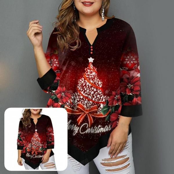 women's blouses & shirts lightweight stylish soft flowy xmas printed tunic women 6 sizes t-shirt pleated party clothes, White
women's blouses & shirts lightweight stylish soft flowy xmas printed tunic women 6 sizes t-shirt pleated party clothes, White