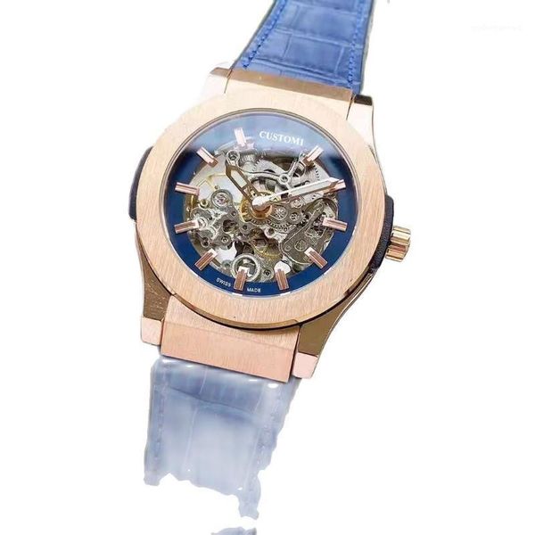 wristwatches men's watch automatic machine sapphire glass storage hollow dial 316l stainless steel fashion men, Slivery;brown
wristwatches men's watch automatic machine sapphire glass storage hollow dial 316l stainless steel fashion men, Slivery;brown