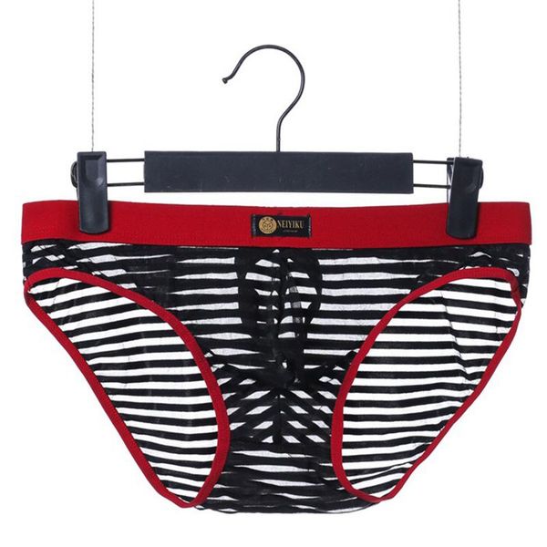 underpants 1 pcs neiyicoo men's mesh triangle strip inner rings low waist ice silk underwear exotic, Black;white
underpants 1 pcs neiyicoo men's mesh triangle strip inner rings low waist ice silk underwear exotic, Black;white