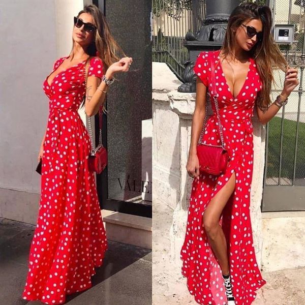 women's clothing dresses dress summer 2021 women's short sleeve v-neck low cut printed polka dot skirt, Black;gray
women's clothing dresses dress summer 2021 women's short sleeve v-neck low cut printed polka dot skirt, Black;gray
