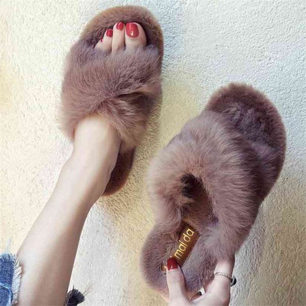 winter women slipper furry warm slip on ladies fluffy mules cross soft indoor slides flip flops plush shoes zapatos de mujer 210619, Black
winter women slipper furry warm slip on ladies fluffy mules cross soft indoor slides flip flops plush shoes zapatos de mujer 210619, Black