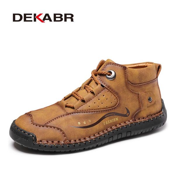 boots dekabr warm fur snow fashion men split leather winter ankle comfortable handmade men's shoes size 38~46, Black
boots dekabr warm fur snow fashion men split leather winter ankle comfortable handmade men's shoes size 38~46, Black