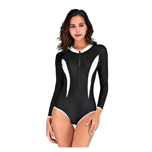 one-piece suits women diving suit one piece long sleeve bikini surf bathing over size ladies swimming female clothing 2021
one-piece suits women diving suit one piece long sleeve bikini surf bathing over size ladies swimming female clothing 2021